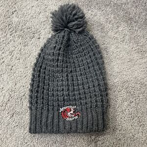 Maryville University St. Louis MO Saint Bernard Logo Winter Grey Beanie Hat OS